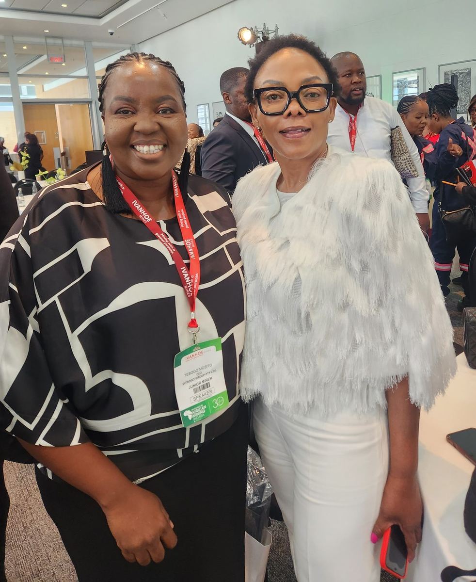 Ditsogo Group delegates networking during Mining Indaba 2024