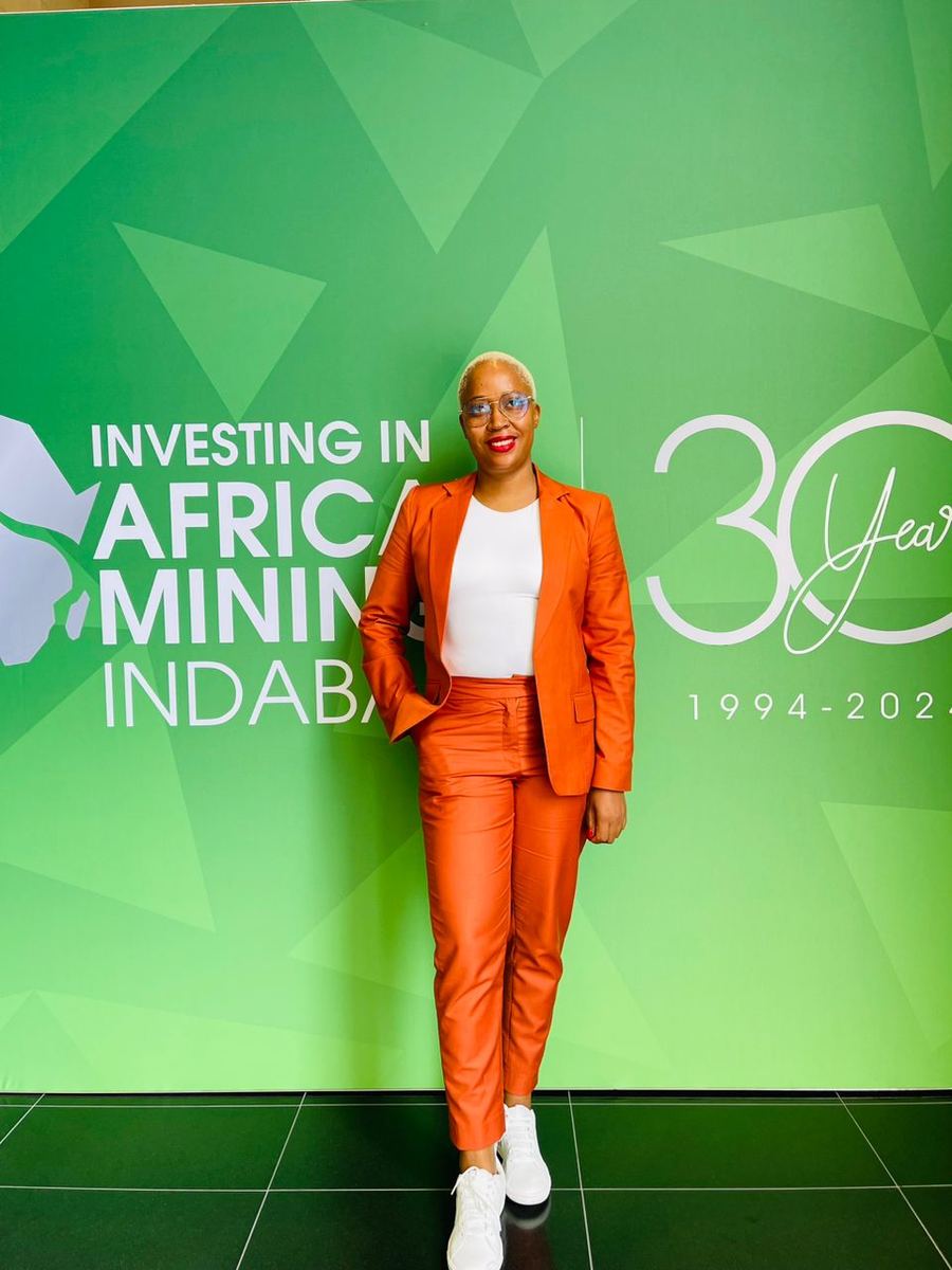 Ditsogo Group at the Mining Indaba 30-year anniversary backdrop
