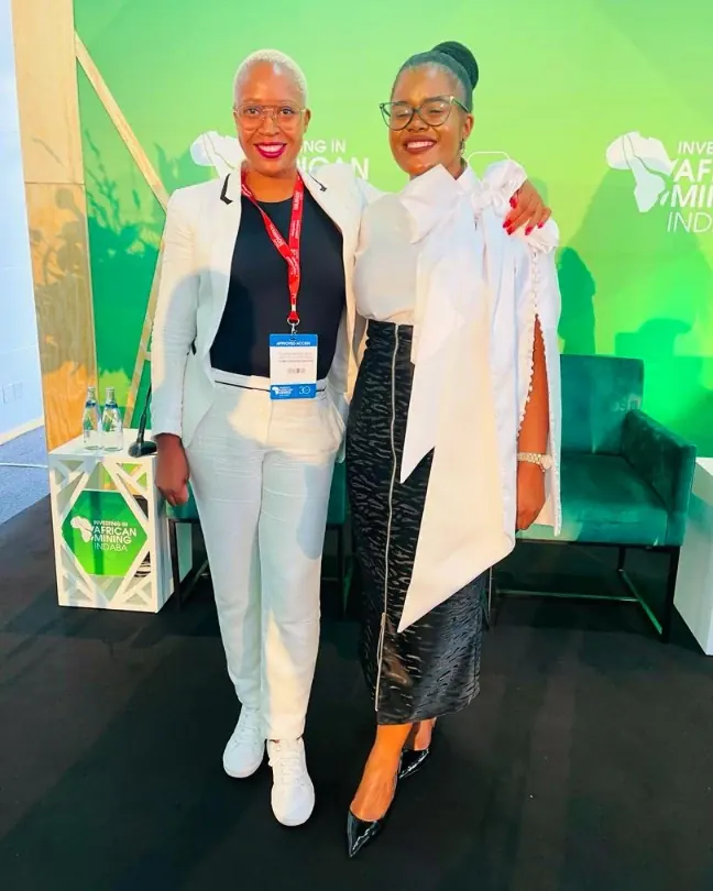 Ditsogo Group representatives at the Investing in African Mining Indaba