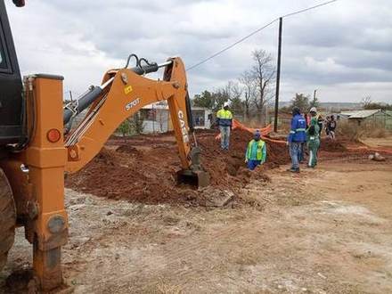 Piping Installations — Ditsogo Group project photograph 5